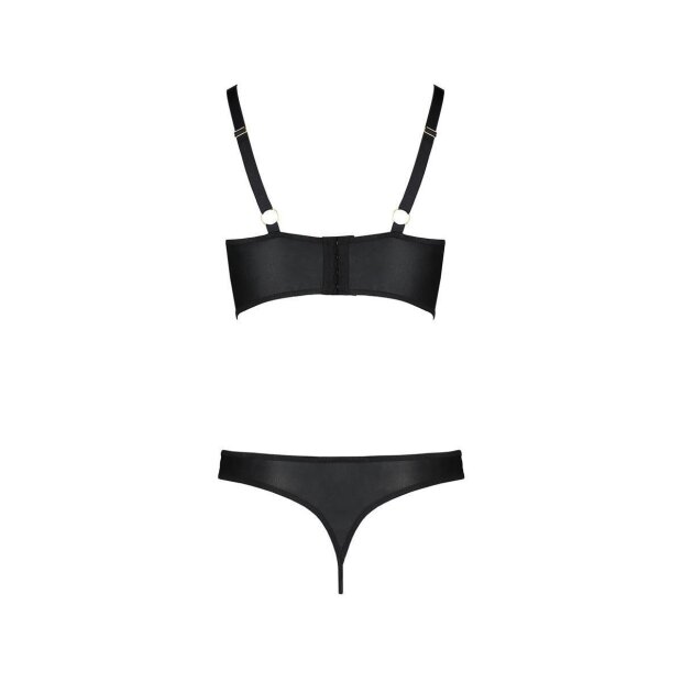 Passion Malwia Size Plus bikini 2pcs set black