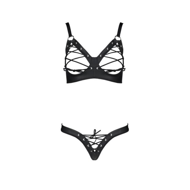 Passion Celin Size Plus bikini 2pcs set black