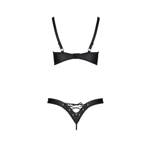 Passion Celin Size Plus bikini 2pcs set black