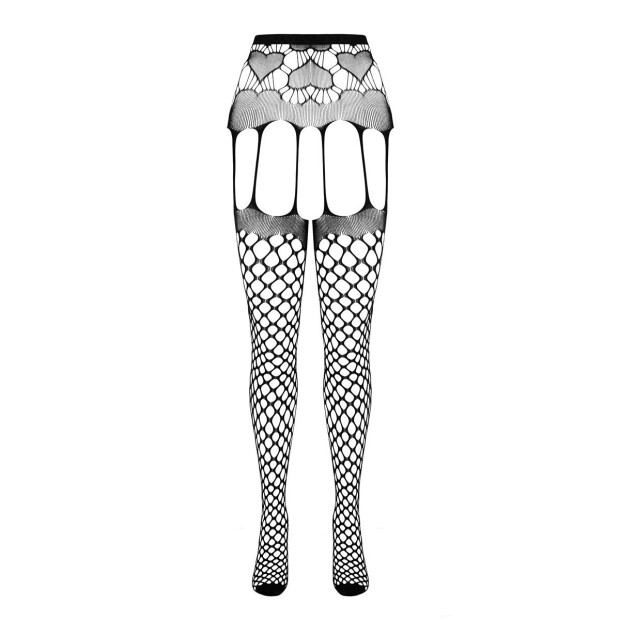 Passion ECO Straps-Strumpfhose black