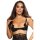 Axami bra black with open cups
