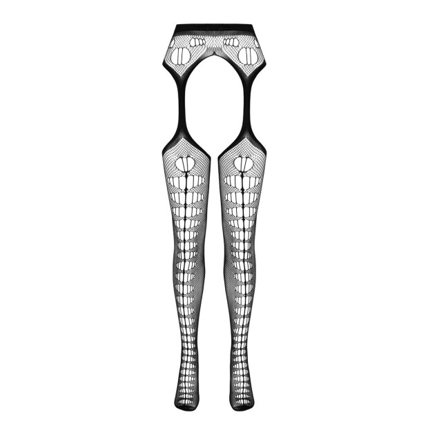 Passion ECO Straps-Strumpfhose white