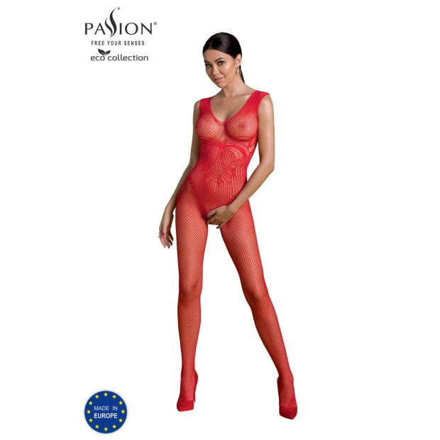 Passion ECO Bodystocking red