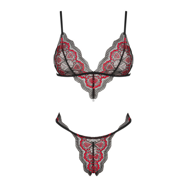 Obsessive Morenty 2pcs set black