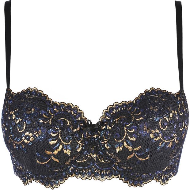 Axami push-up bra blue