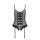 Passion Nessy corset & thong black