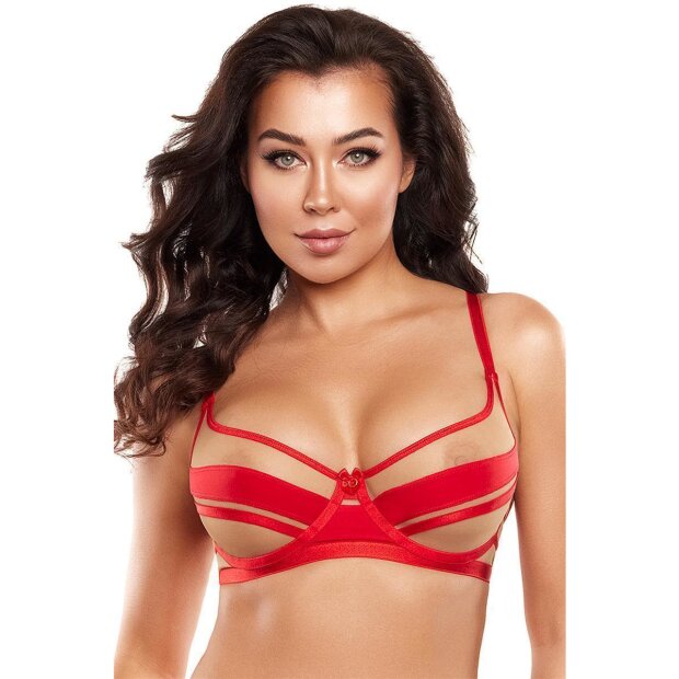 Axami bra red-beige