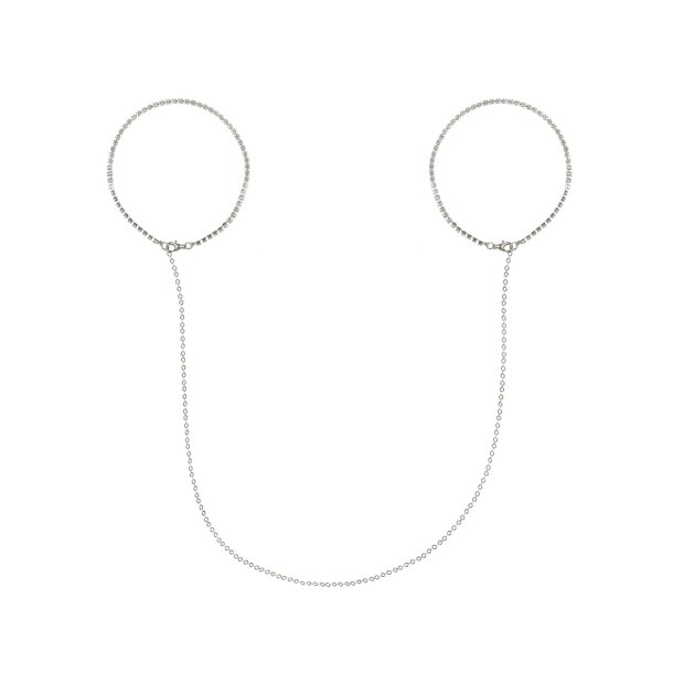 Obsessive Bijou cuffs silver