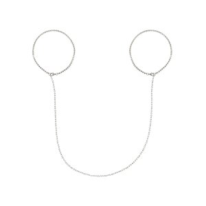 Obsessive Bijou cuffs silver