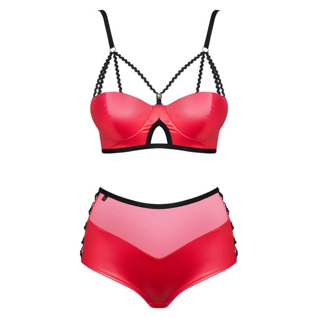 Obsessive Leatheria 2 pcs set red