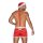Obsessive Mr Claus costume red