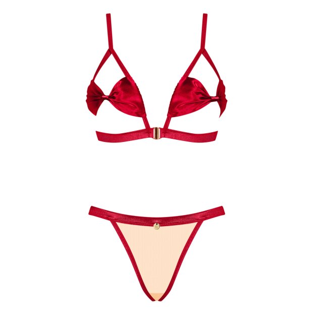 Obsessive Rubinesa 2pcs set red