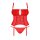 Obsessive Blossmina corset & thong red