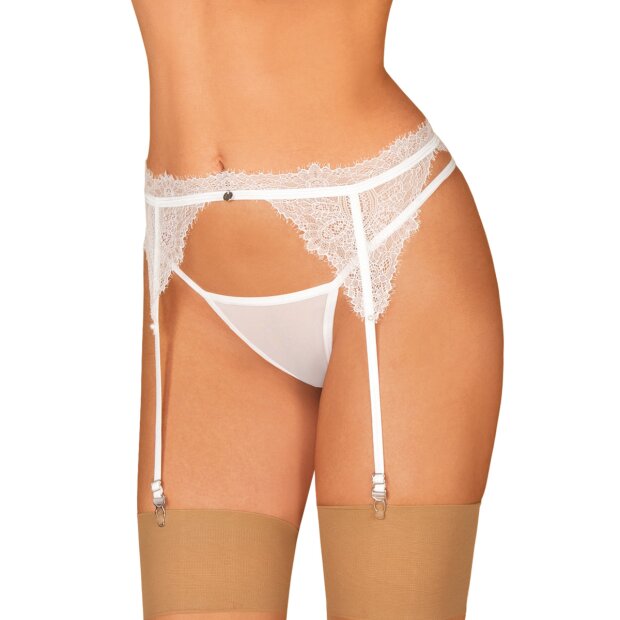 Obsessive Bianella garter belt white