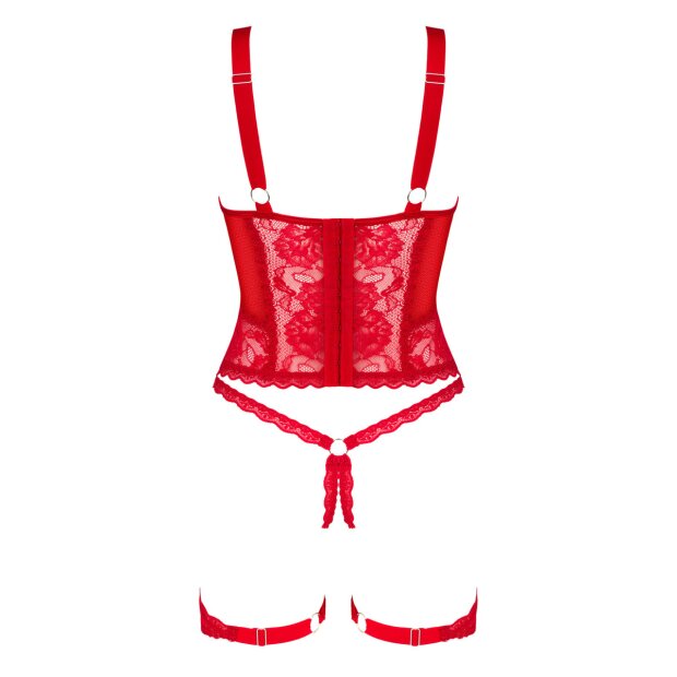 Obsessive Belovya corset & thong red