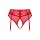Obsessive Dagmarie garter panties red
