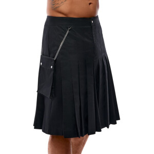 Mens Kilt Black L