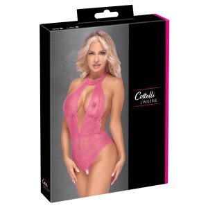 Cottelli LINGERIE - open Body pink S/M