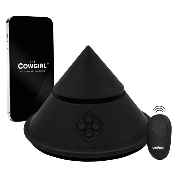 The Cowgirl The Cone Sexmaschine Schwarz