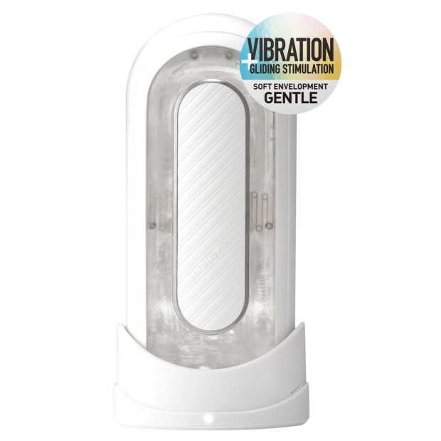 TENGA Flip Zero Gravity White Vibro-Masturbator