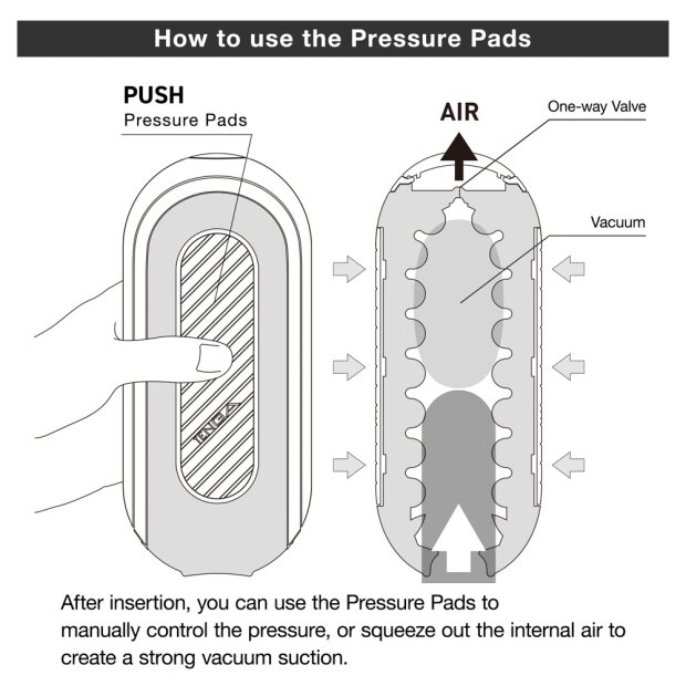 TENGA Flip Zero Gravity White Vibro-Masturbator