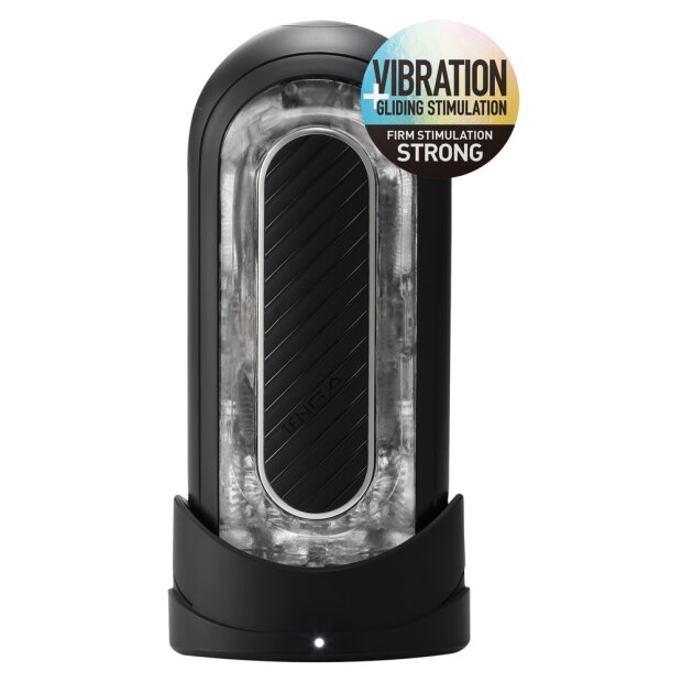 TENGA Flip Zero Gravity Black Vibro-Masturbator