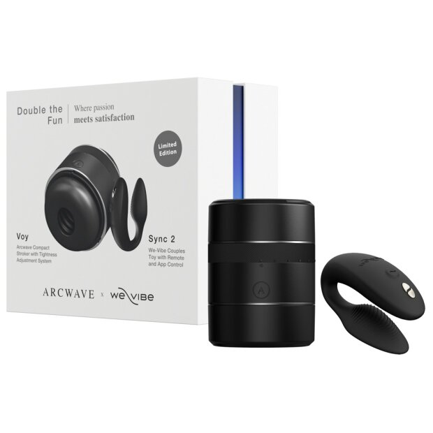 Arcwave Voy & We-Vibe Sync 2 Set noir