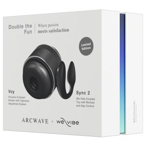 Arcwave Arcwave Voy We-Vibe Sync 2 Set Schwarz 2 Teilig