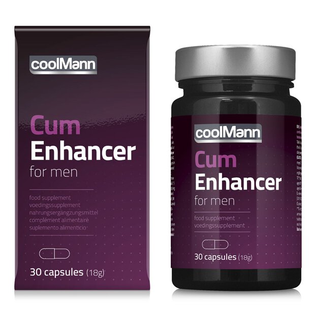 CoolMann Cum Enhancer Renforçateur de sperme 30 comprimés 18g