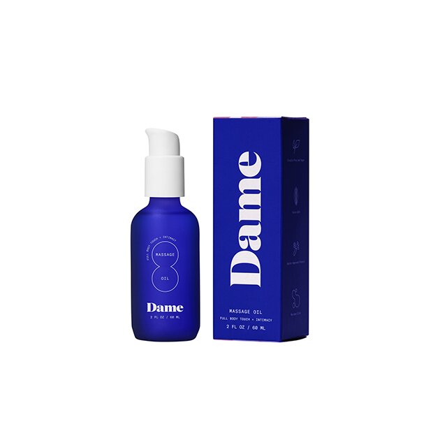 Dame Products Huile de massage sexuel pour tout le corps 60 ml
