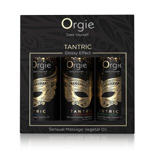 Orgie Tantric Mini Size Kollektion Massageöle 3 x 30...
