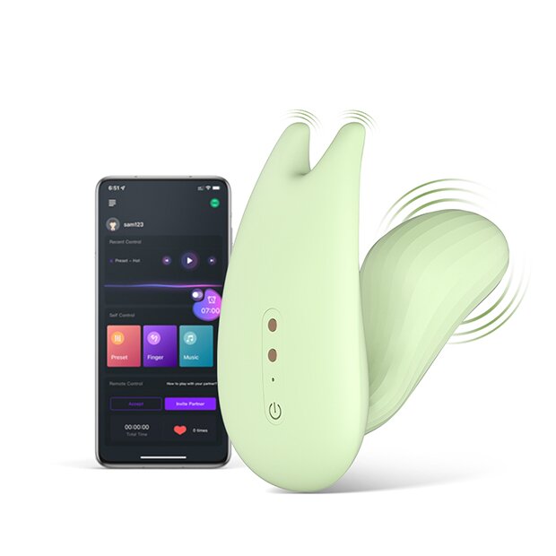 Magic Motion - Umi Smart Wearable Dual Motor Vibrator Green
