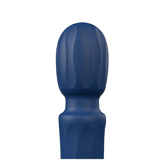 The Screaming O Primo Wand Blueberry Wand Massager Blau 15,9 cm