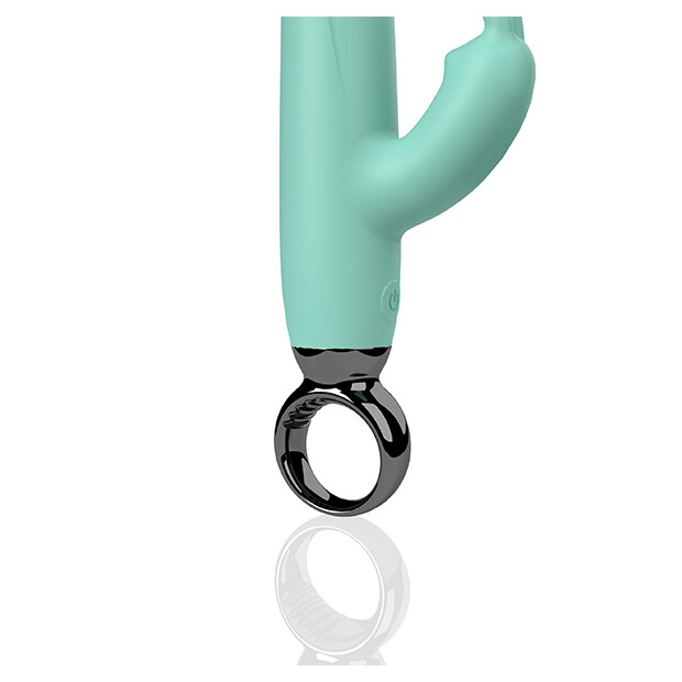The Screaming O Primo RabbitKiwi Rabbit Vibrator Türkis 11,4 cm