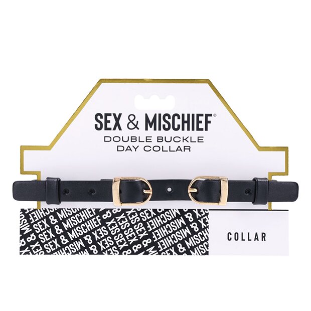 Sportsheets - Sex & Mischief Double Buckle Day Collar