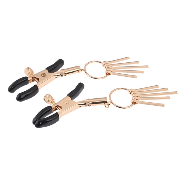 Sportsheets Sex Mischief Verge Nippelklemmen Gold