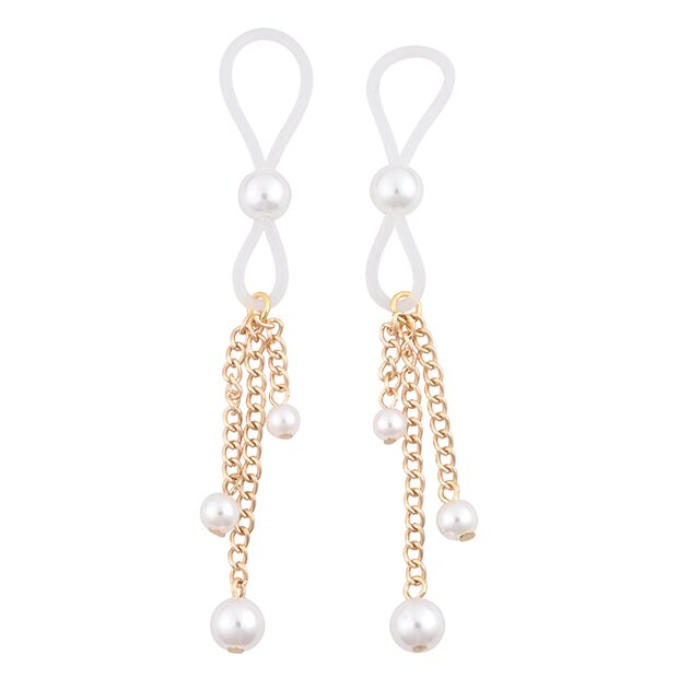 Sportsheets - Sex & Mischief Pearl Nipple Ties