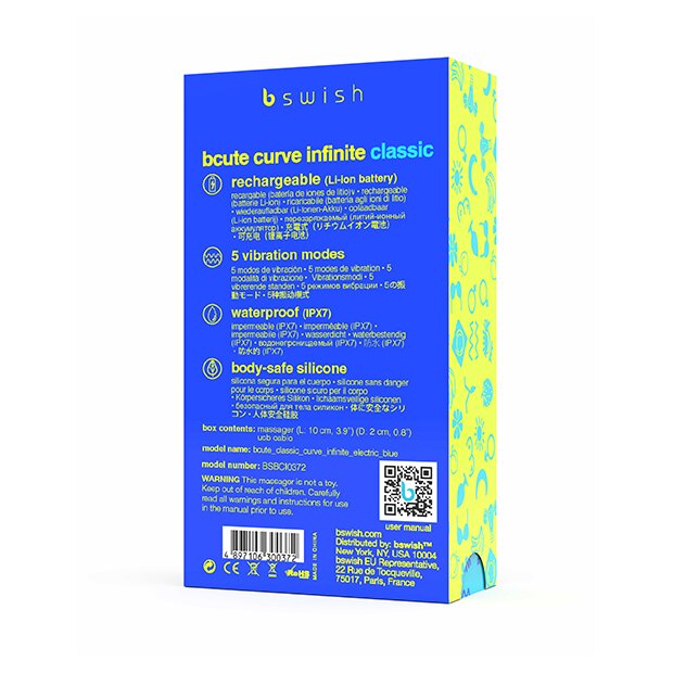 B swish - Bcute Curve Infinite Classic Electric Blue