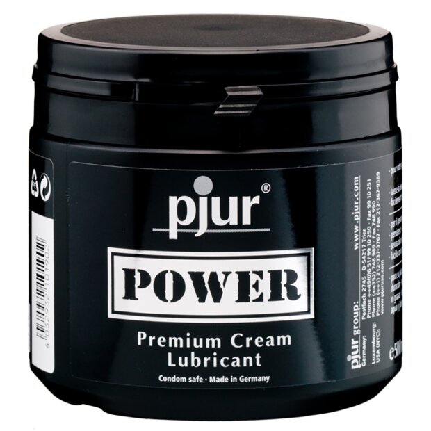 Power - Thick Lubricant Cream for Anal Use - 17 fl oz / 500 ml