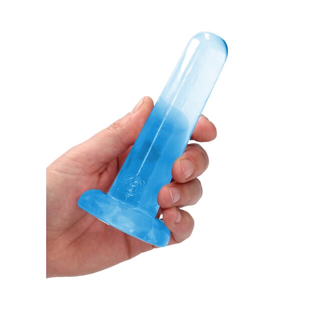 RealRock Non-Realistic Dildo Blau 13,5 cm