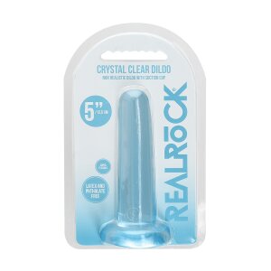 RealRock Non-Realistic Dildo Blau 13,5 cm