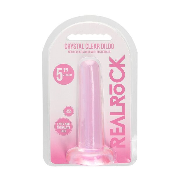 RealRock Non-Realistic Dildo with Suction Cup Spezialdildo Pink 13,5 cm