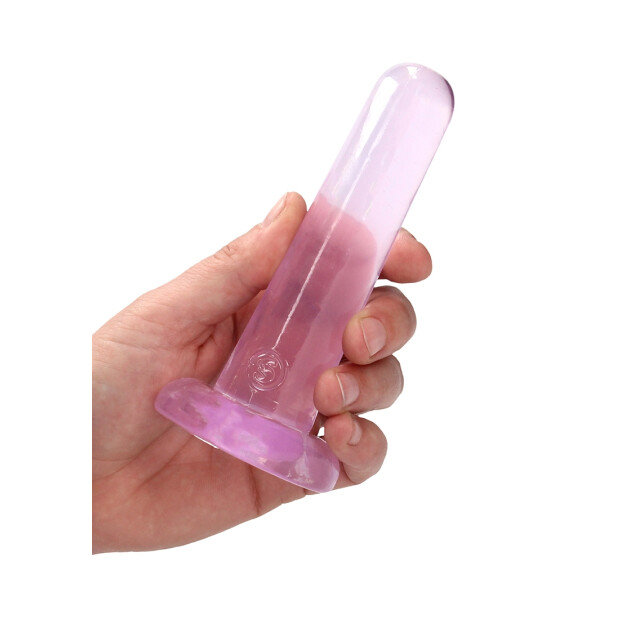 RealRock Non-Realistic Dildo with Suction Cup Spezialdildo Pink 13,5 cm