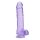 RealRock Realistic Dildo Lila 28 cm
