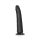 RealRock Slim Realistic Dildo Schwarz 18 cm