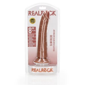 Slim Realistic Dildo with Suction Cup - 8" / 20,5 cm