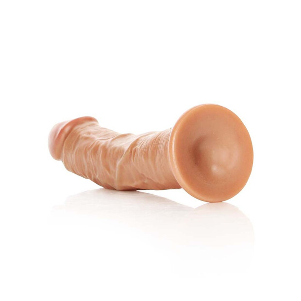 Curved Realistic Dildo with Suction Cup - 7" / 18 cm