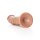 RealRock Curved Realistic Dildo Hellbraun 25,5 cm