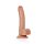 Curved Realistic Dildo with Balls and Suction Cup - 7" / 18 cm