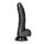 Curved Realistic Dildo with Balls and Suction Cup - 7" / 18 cm
